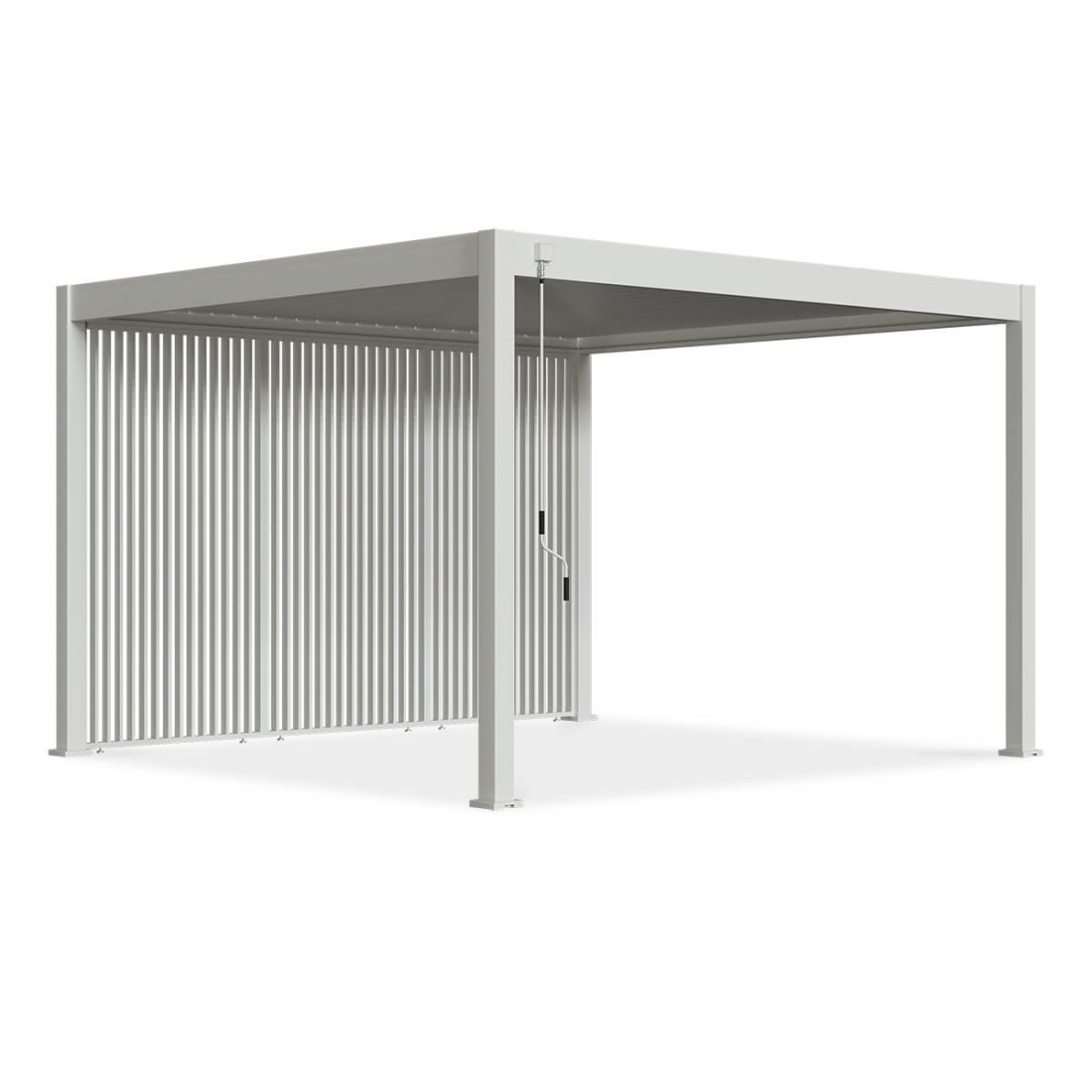 Cechy - panel żaluzjowy pionowy do pergoli ELEGANCE/DELUXE/FUSION 1.3 m White - Gutroof