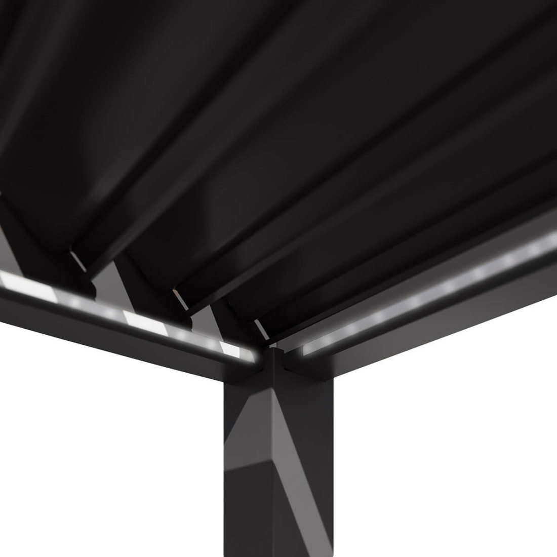 Aluminiowa listwa mocująca oraz dyfuzor do oświetlenia LED