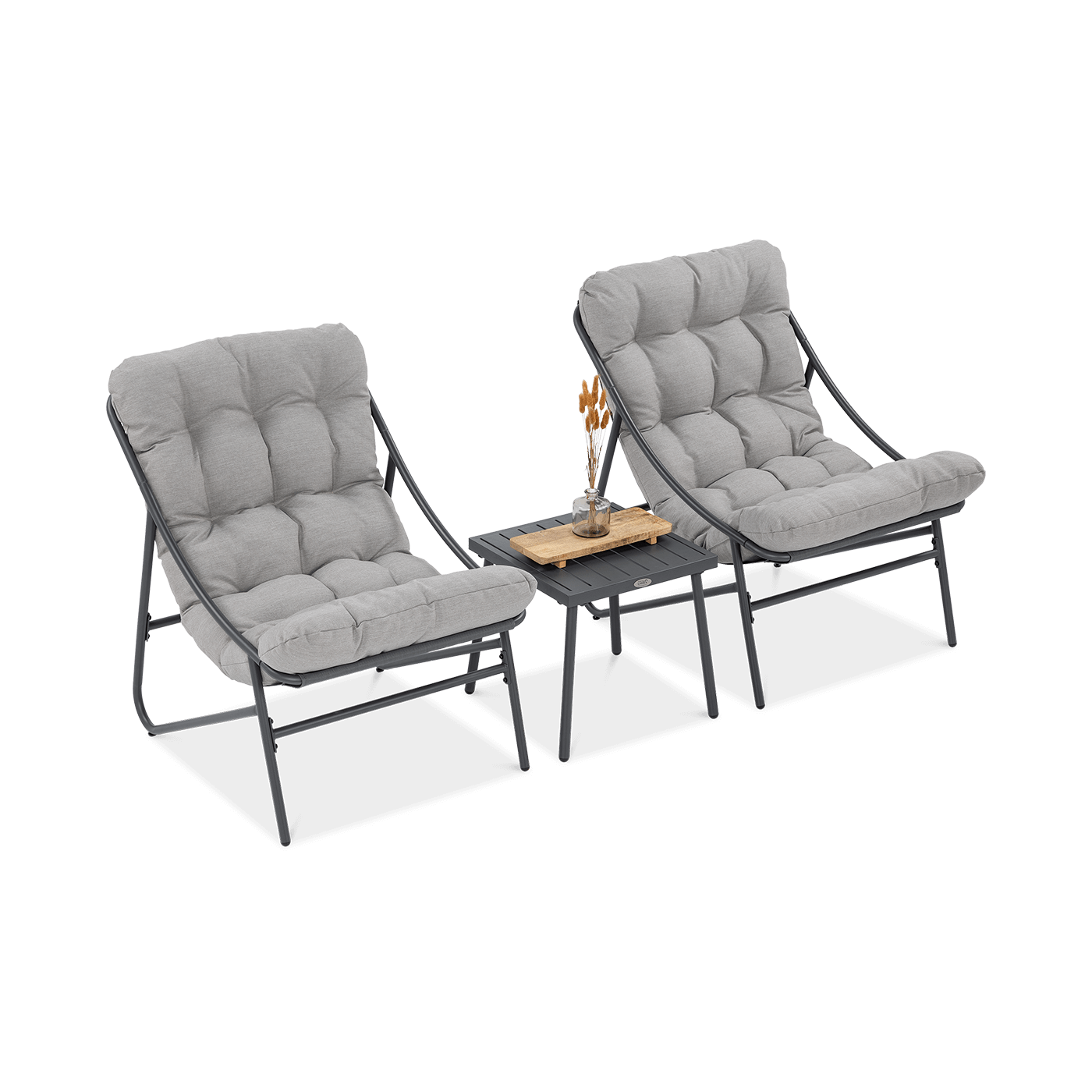 Komplet mebli ogrodowych Casper Light Grey