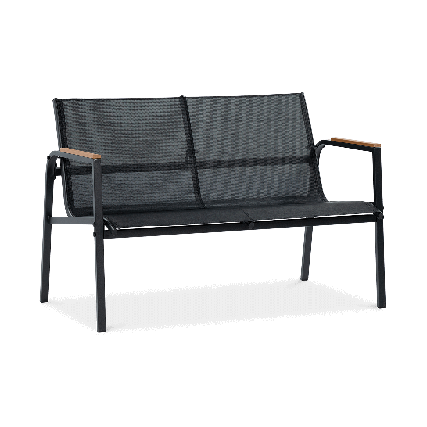 MANGO CAFFE Black - sofa ogrodowa