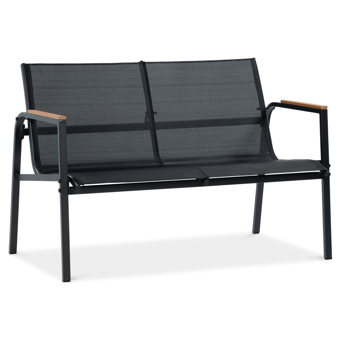 MANGO CAFFE Black - sofa ogrodowa