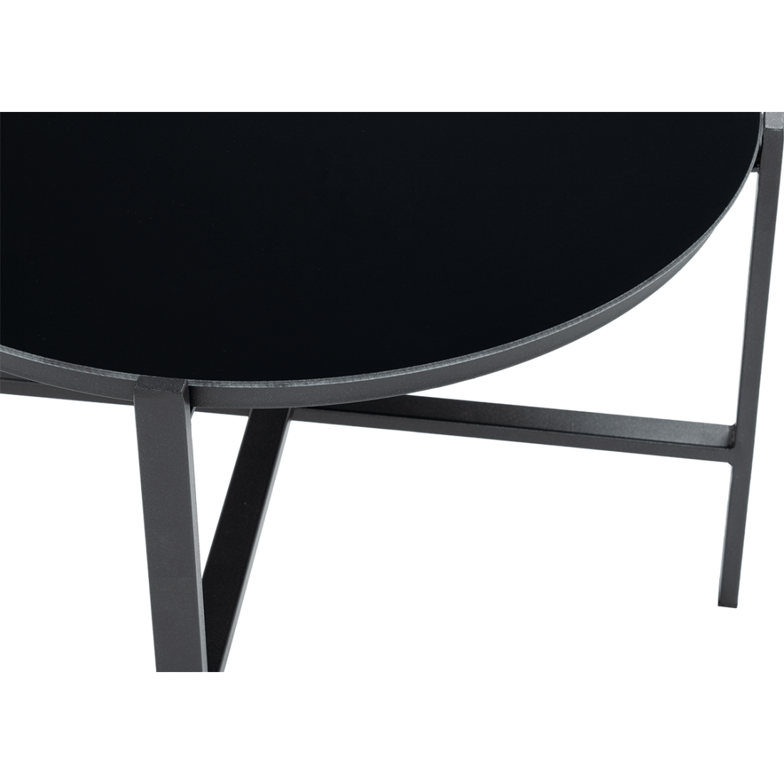 Zbliżenie z góry na stolik