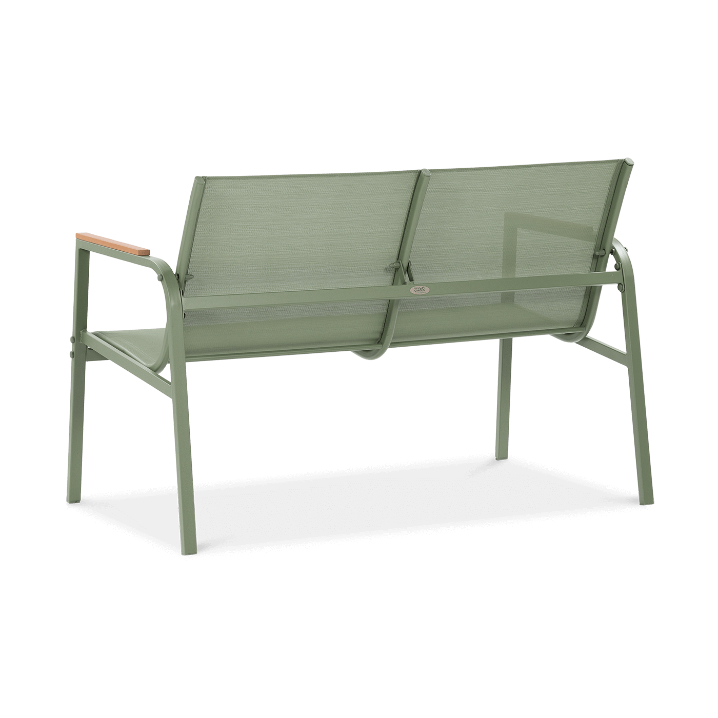 Tył sofy z zestawu MANGO CAFFE Green