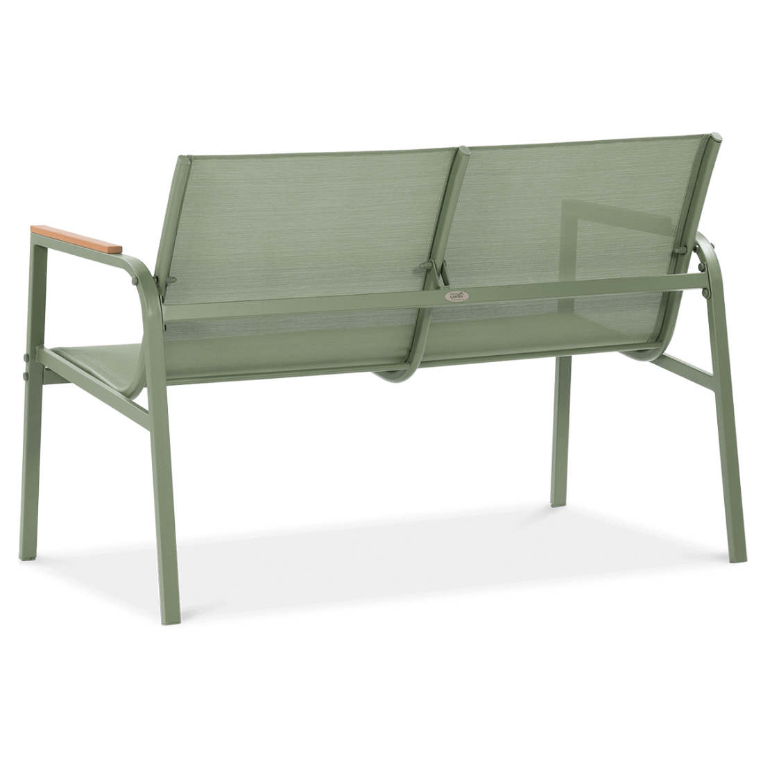 Tył sofy z zestawu MANGO CAFFE Green