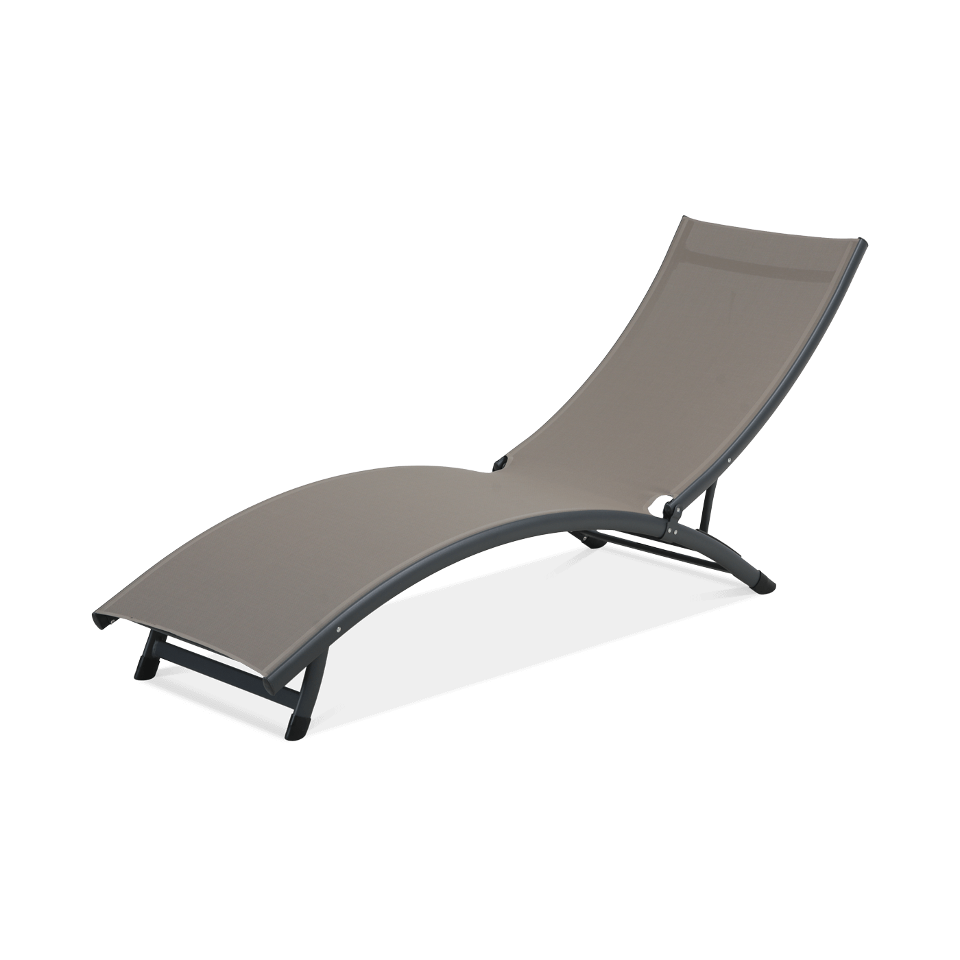 Leżak plażowy Star Taupe