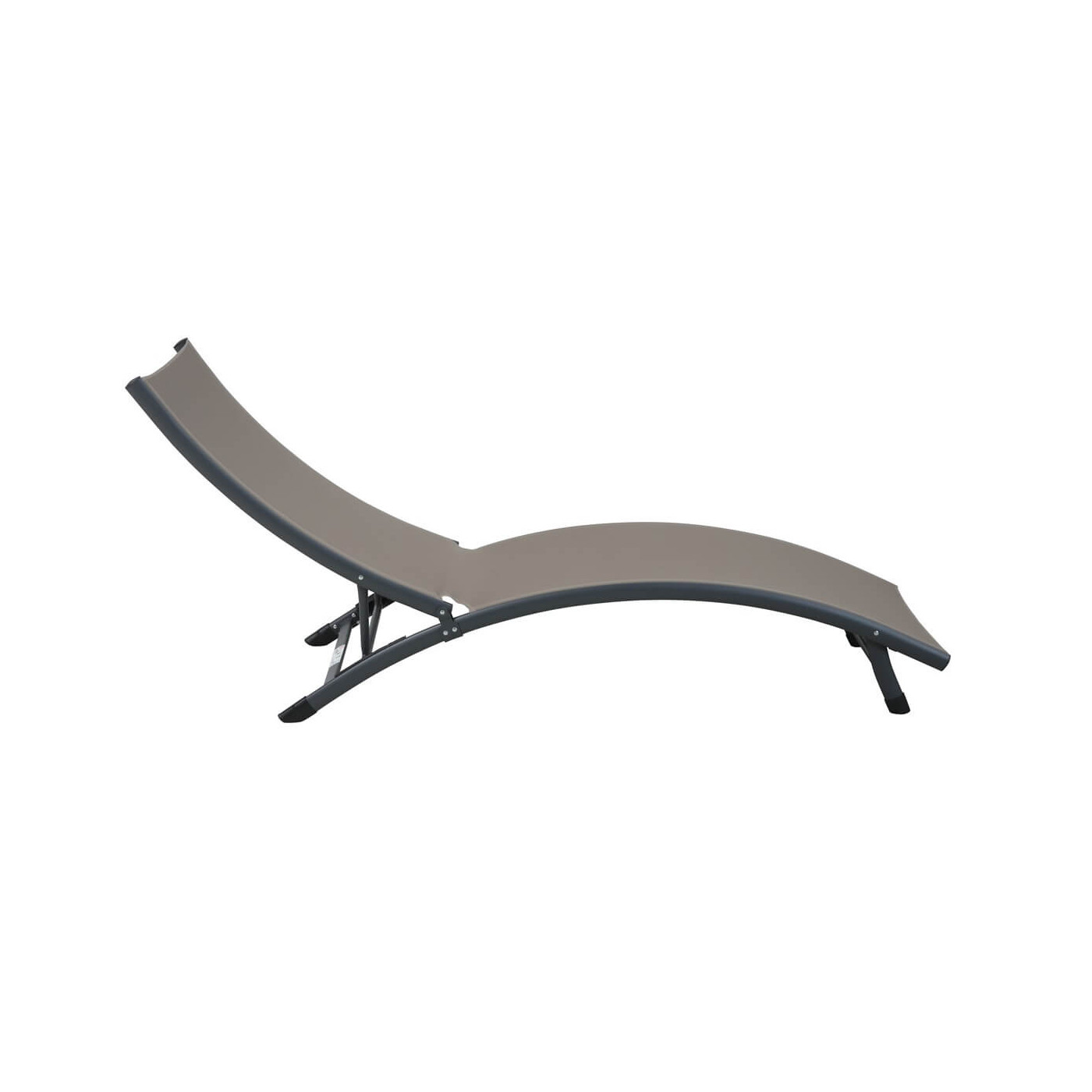 Profil leżaka basenowego Star Taupe