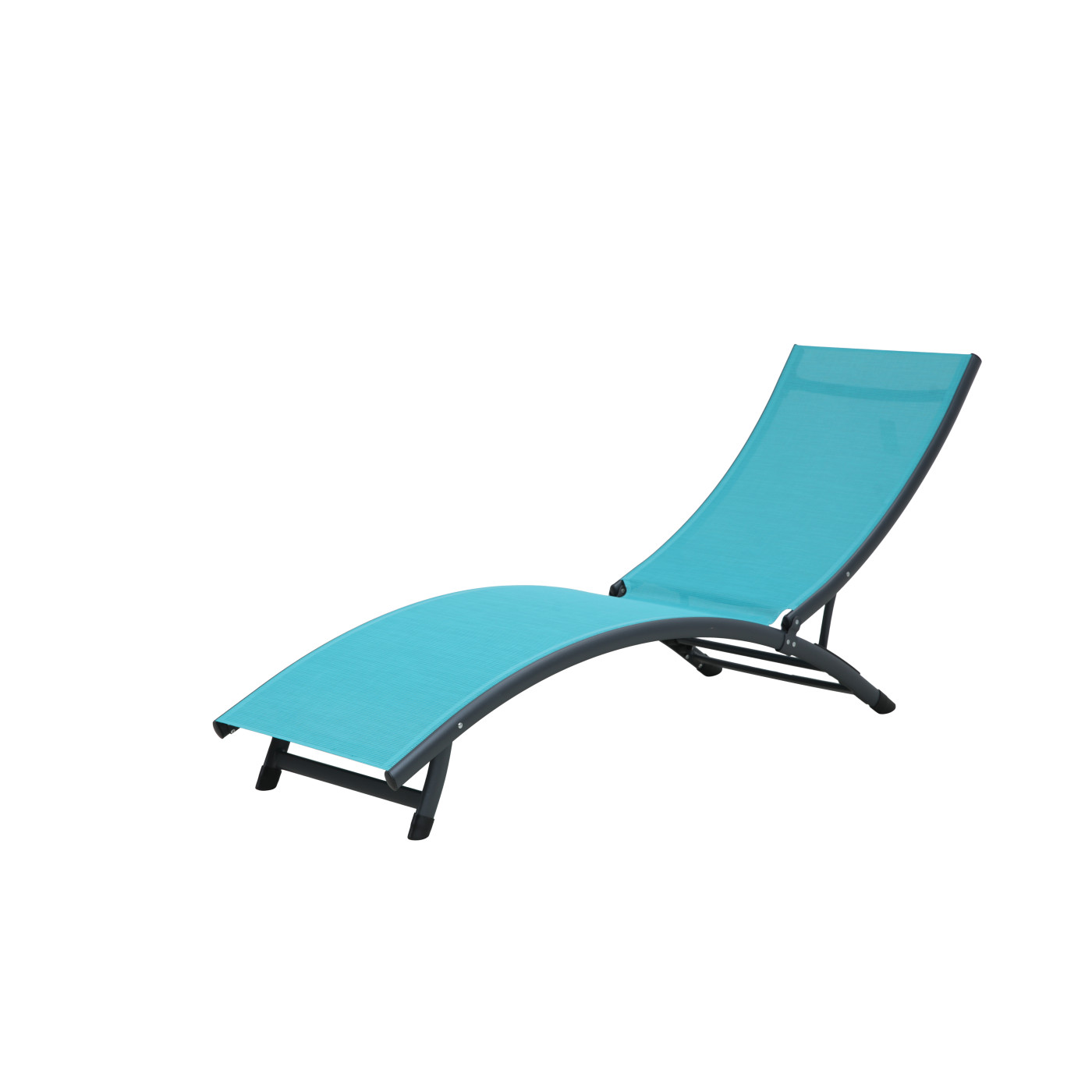 Leżak ogrodowy Star Blue Focus Garden