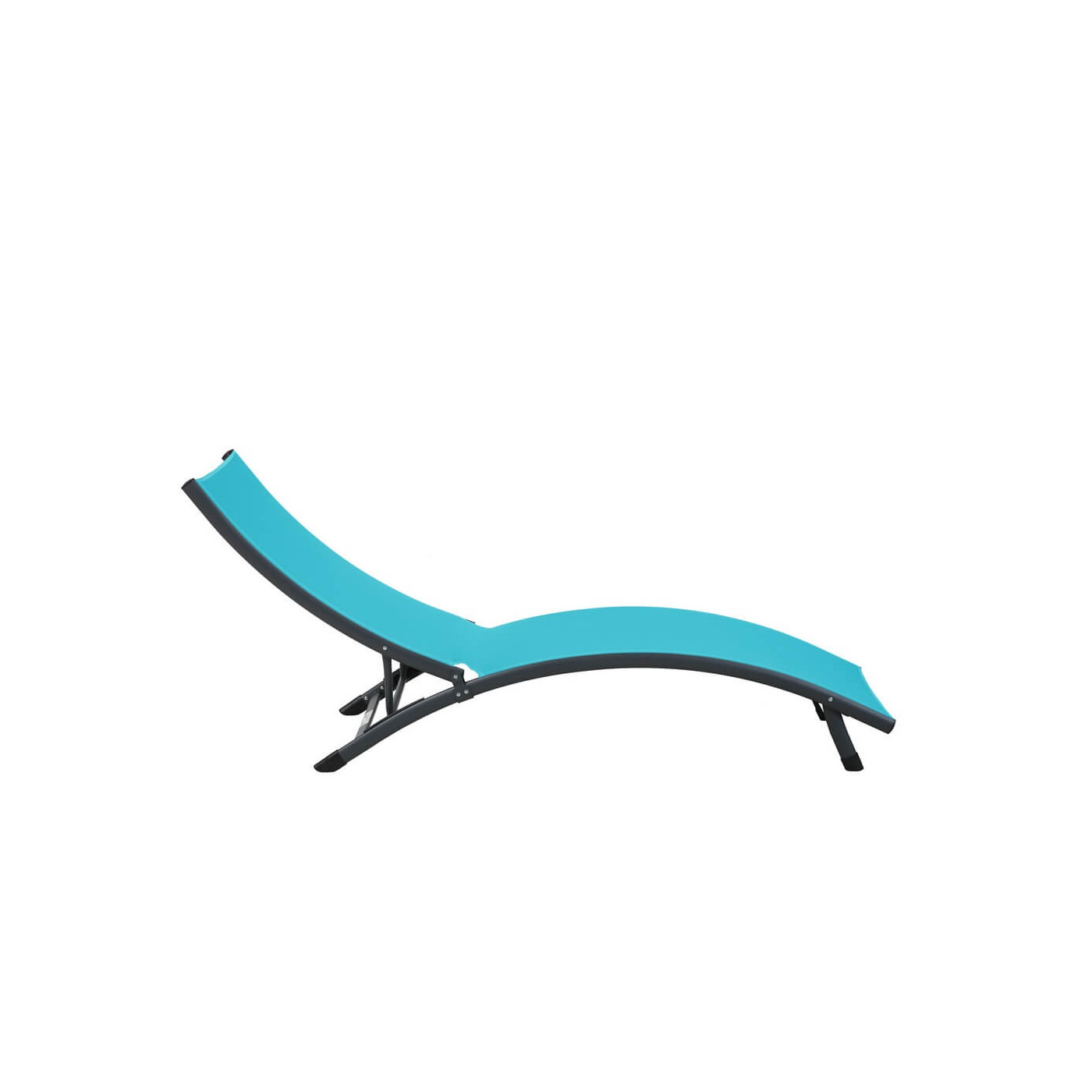 Aranżacja przy basenie z leżakiem Star