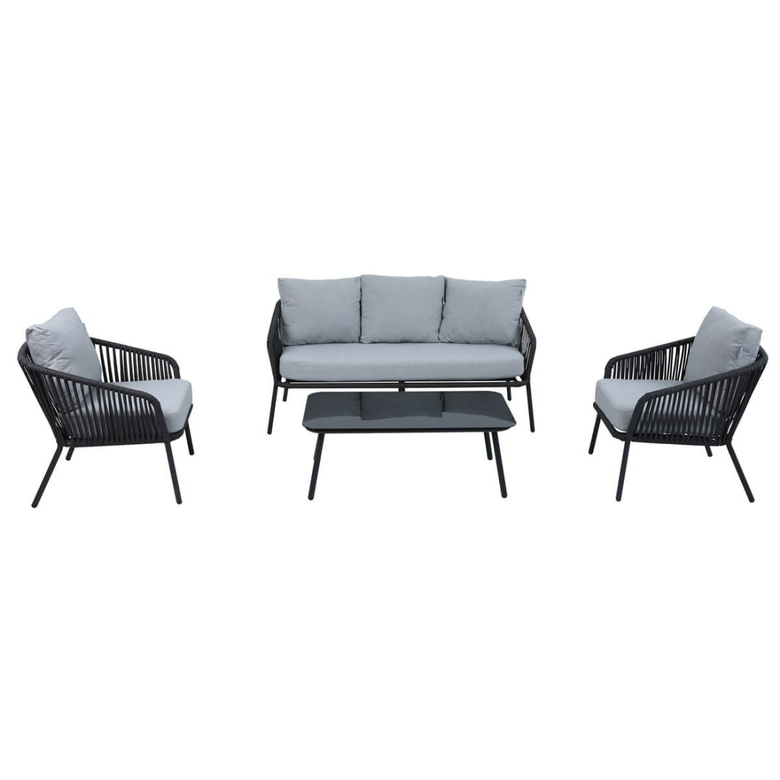 Meble wypoczynkowe Anders Light Grey