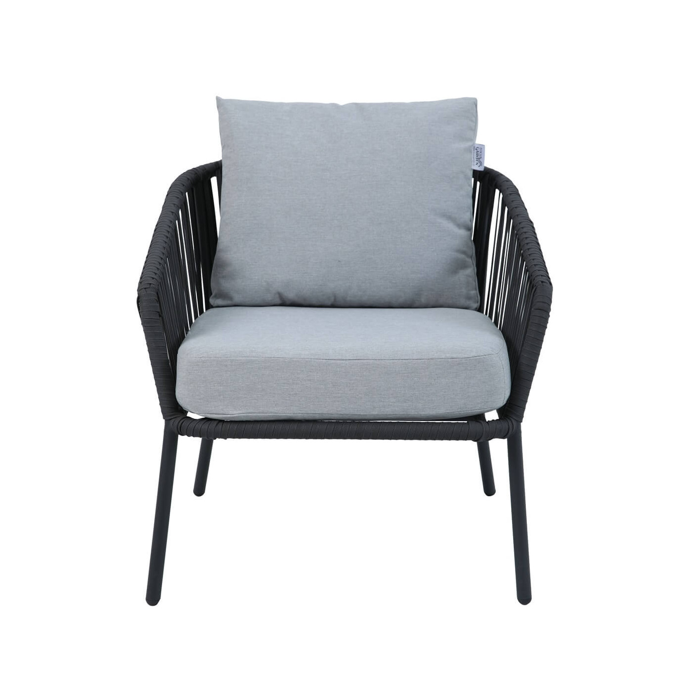 Fotel kompletu Anders Light Grey