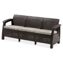 Sofa ogrodowa CORFU LOVE SEAT MAX Brown