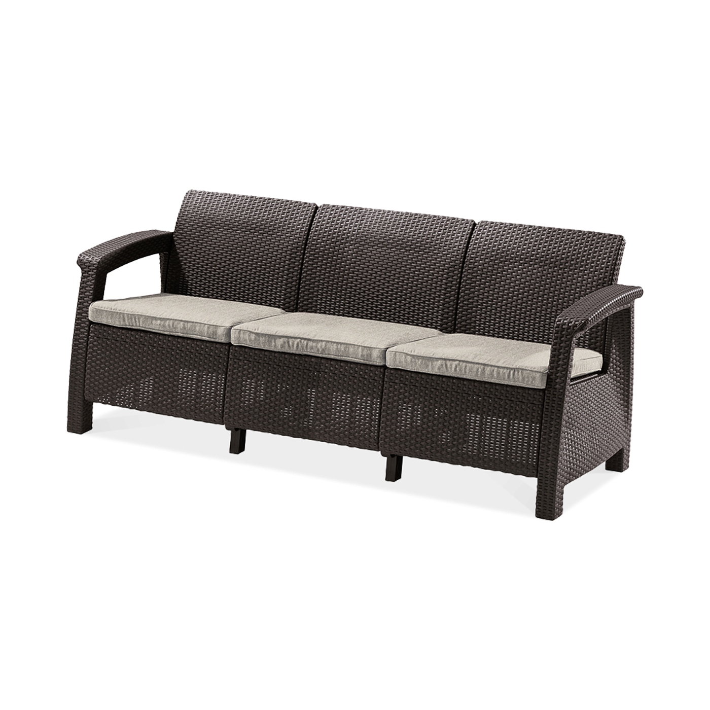 Sofa ogrodowa CORFU LOVE SEAT MAX Brown