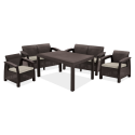 Meble ogrodowe CORFU FIESTA II Brown