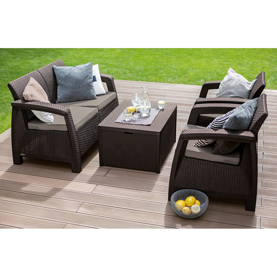 CORFU BOX ZESTAW BROWN