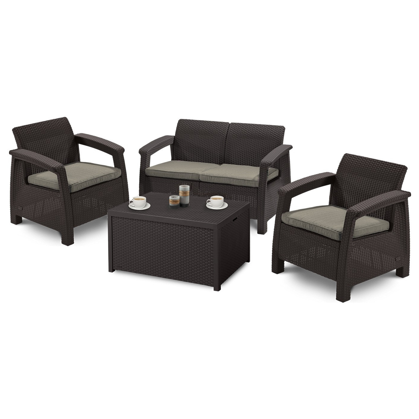 CORFU BOX ZESTAW BROWN