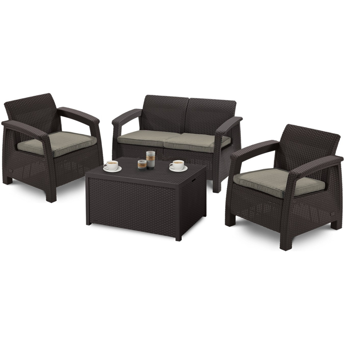 CORFU BOX ZESTAW BROWN