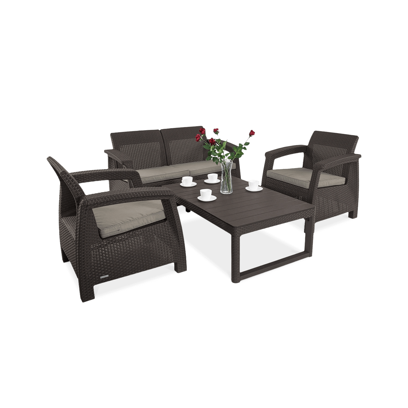 CORFU MAX 2 BROWN SET