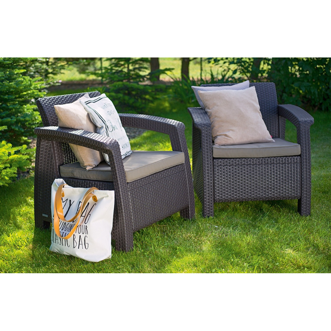 CORFU MAX 2 ZESTAW BROWN