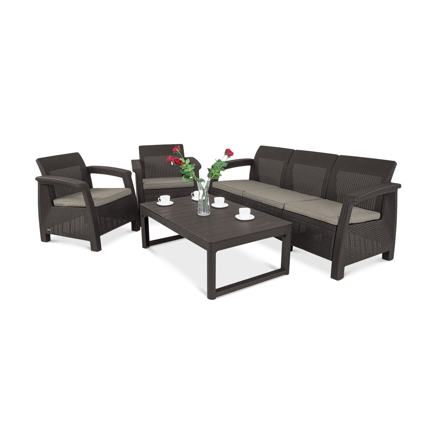 CORFU MAX 3 BROWN SET