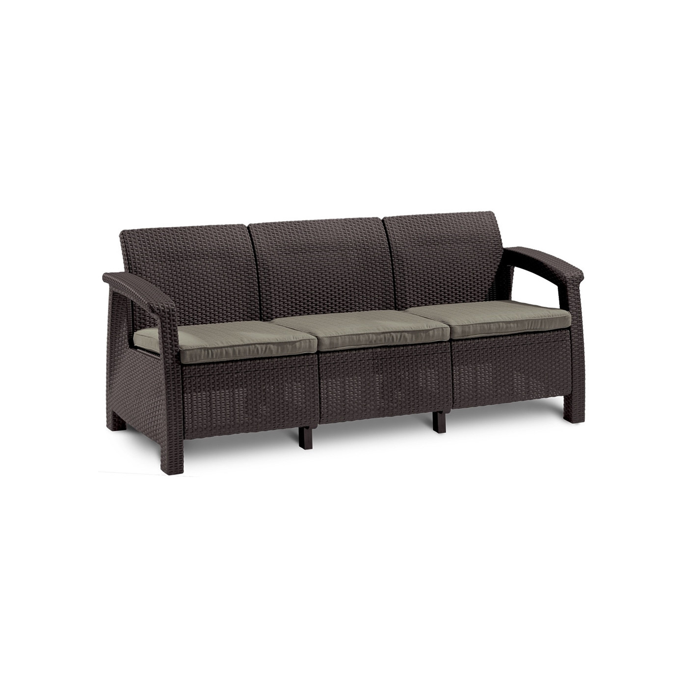 CORFU MAX 3 ZESTAW BROWN