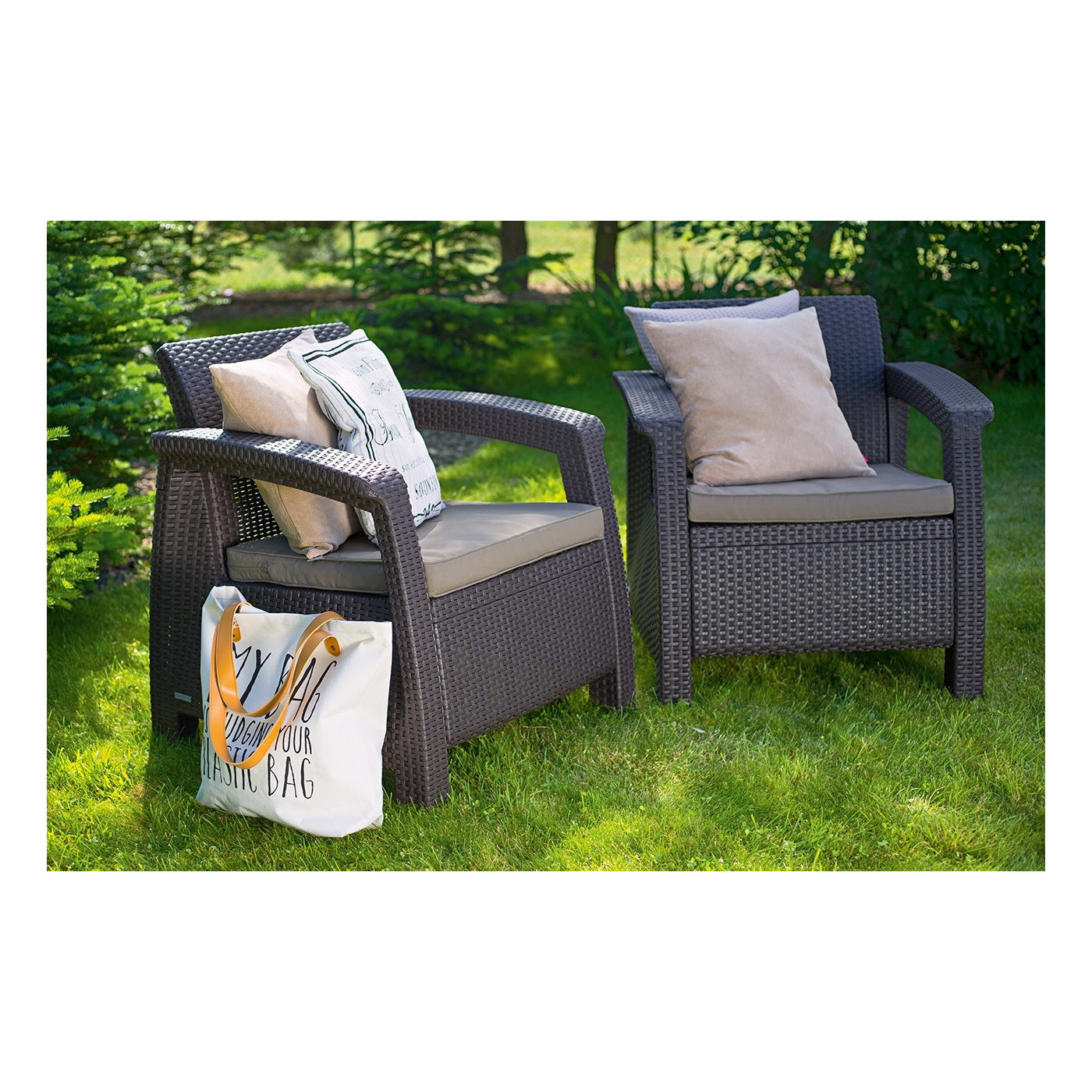 CORFU MAX 3 ZESTAW BROWN