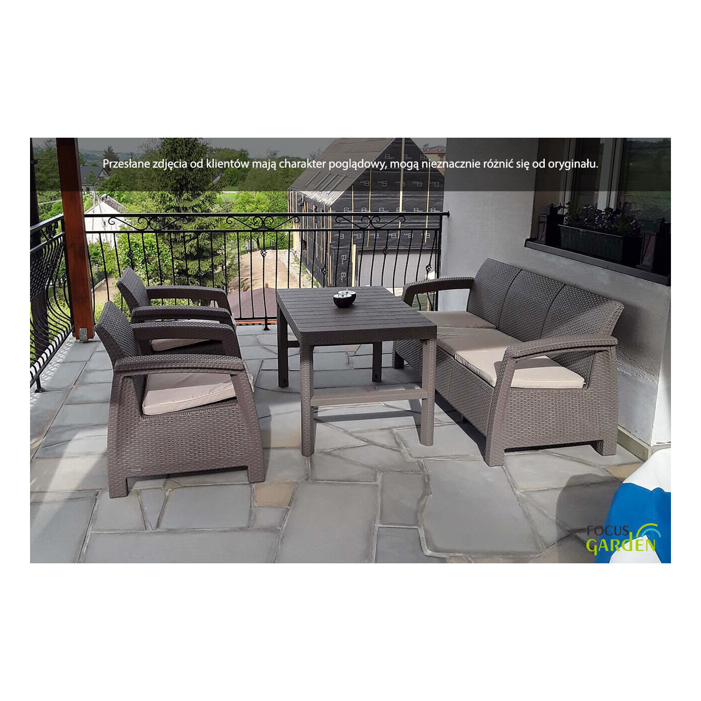 CORFU MAX 3 BROWN SET