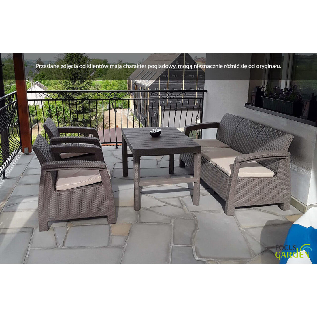 CORFU MAX 3 BROWN SET