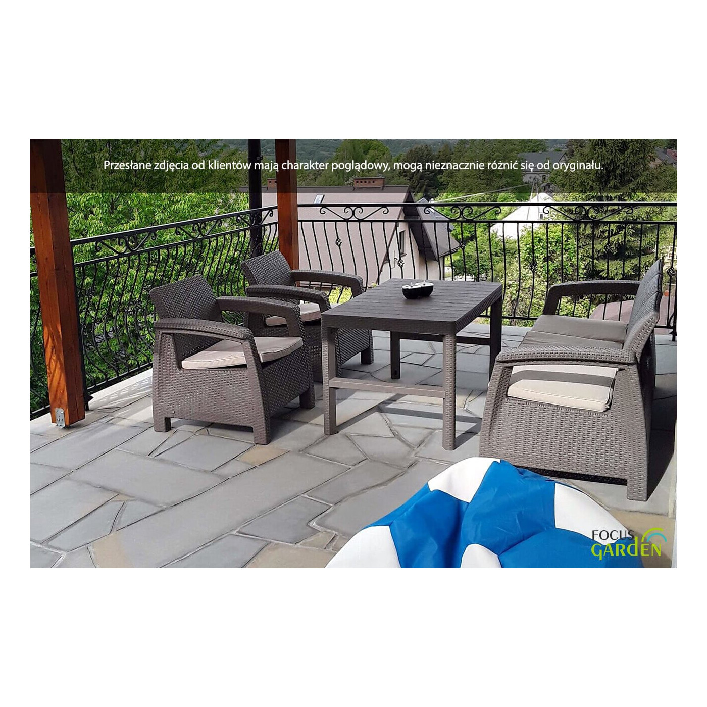 CORFU MAX 3 BROWN SET