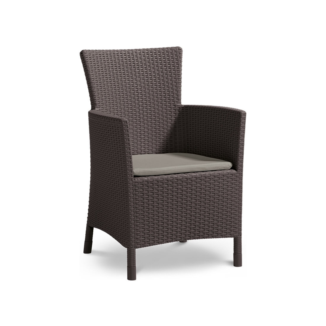 TOSCANA 6+1 BROWN SET