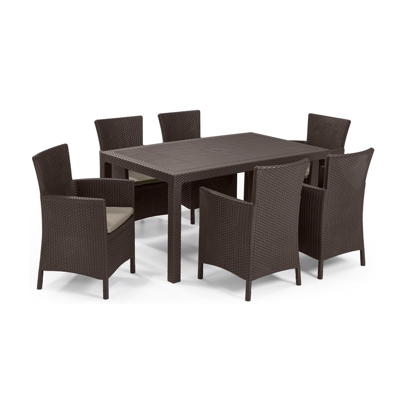 IOWA/MELODY 6+1 BROWN SET