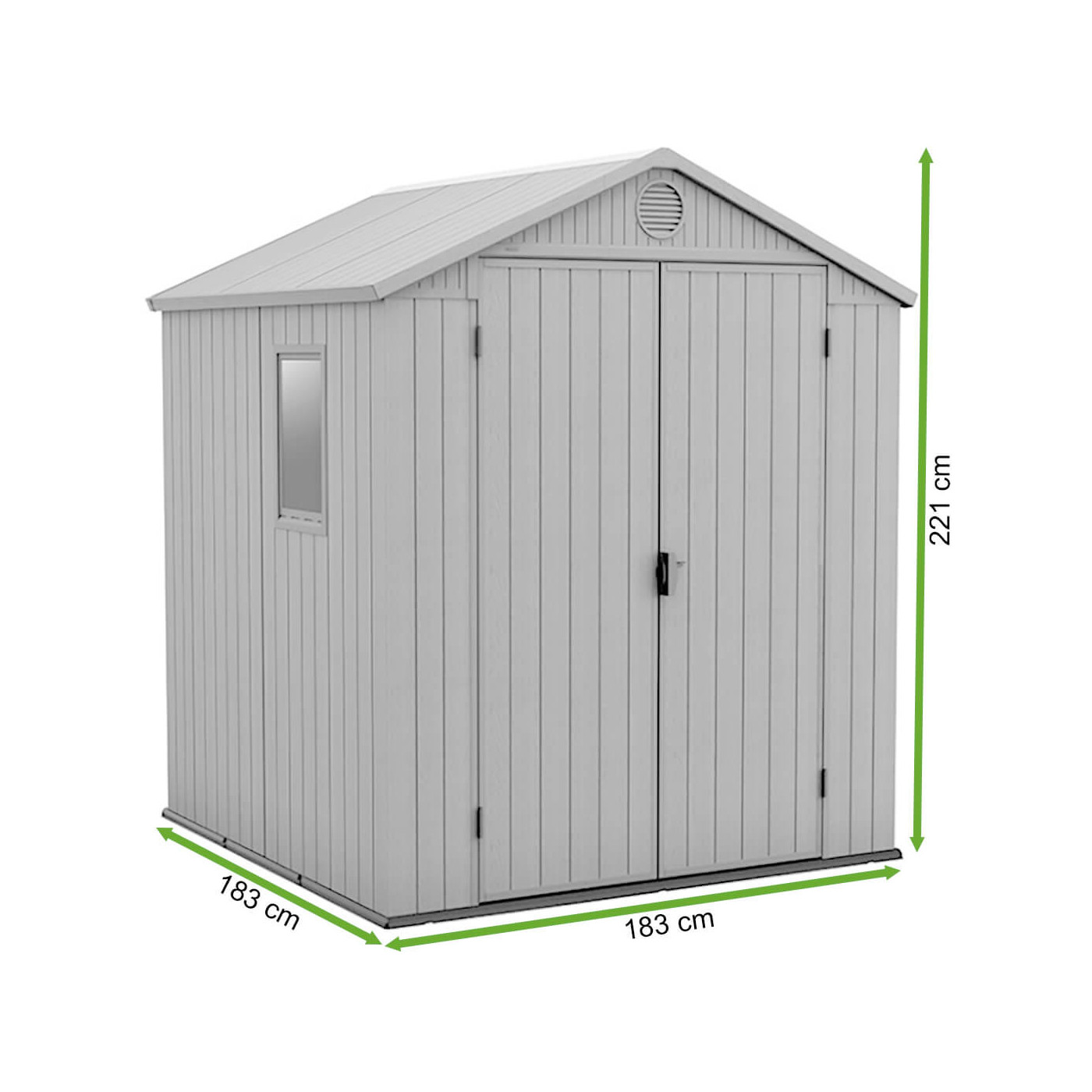 DARWIN 6x6 DOMEK GREEN