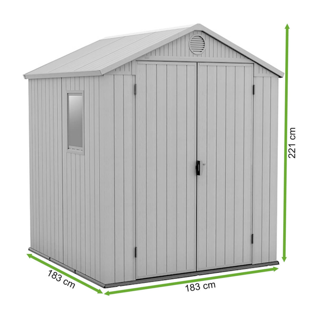 DARWIN 6x6 DOMEK GREEN