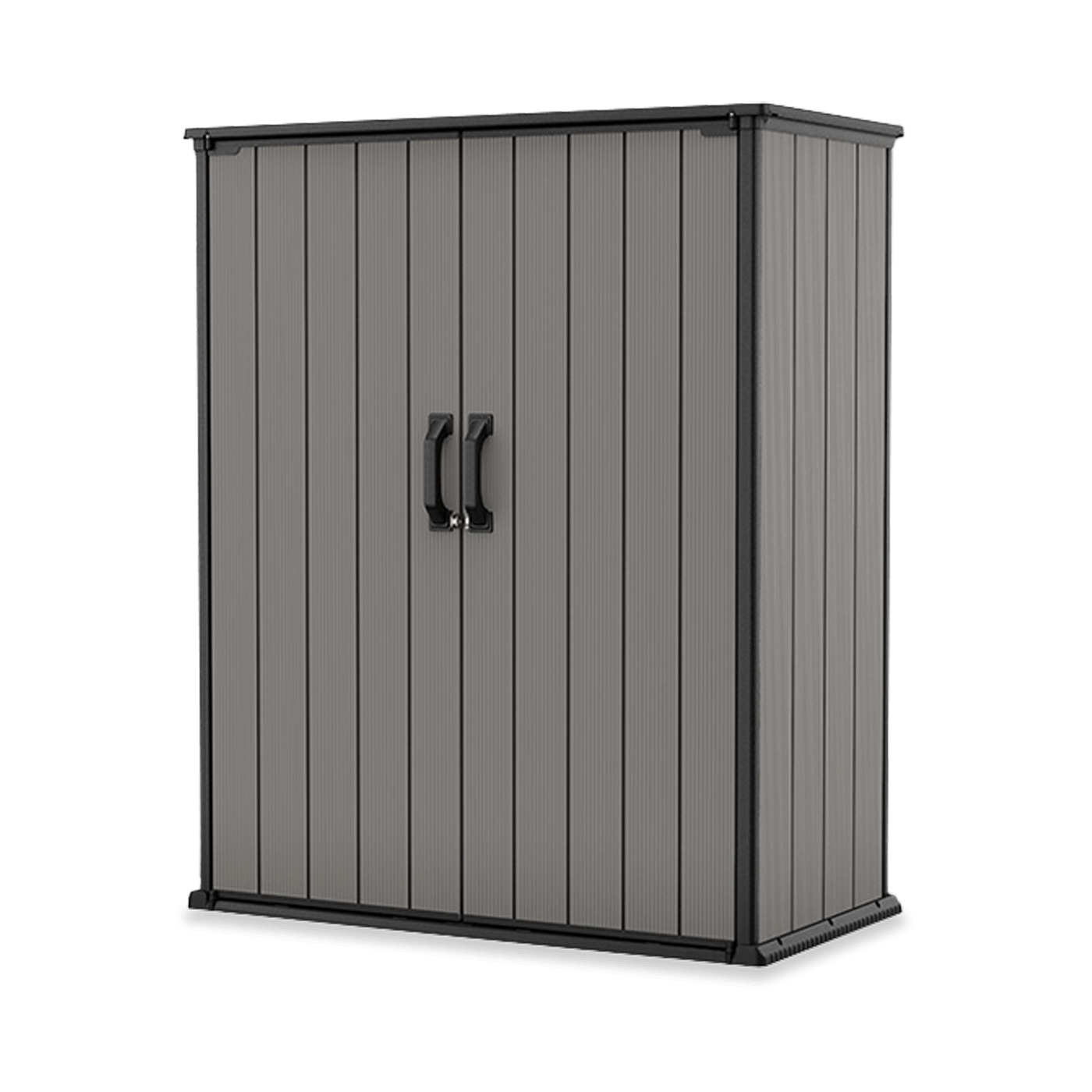 Szary schowek do ogrodu na narzędzia PREMIER TALL - Keter