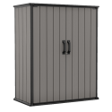 Schowek ogrodowy, narzędziowy PREMIER TALL w szarym kolorze
