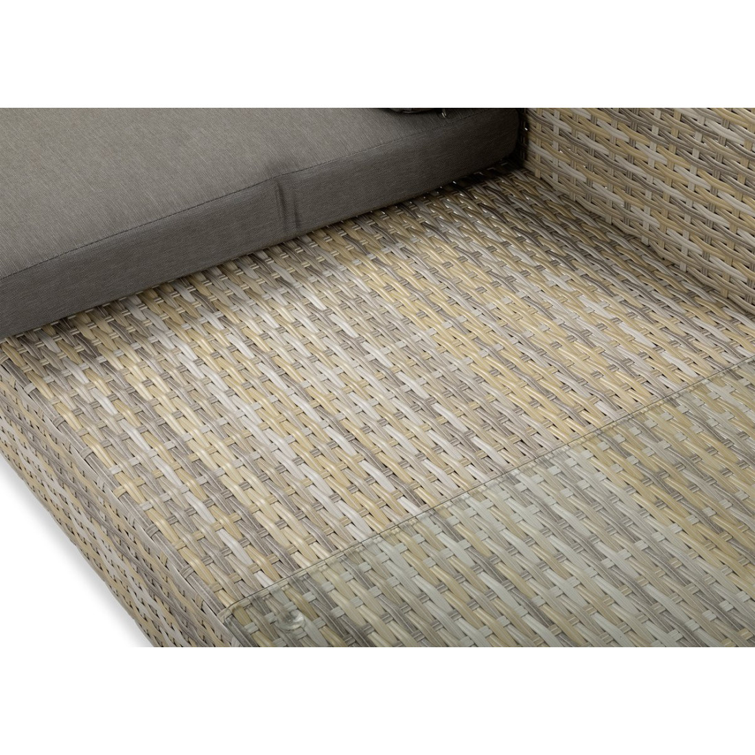 zbliżenie na materiał wykonania narożnika willis caffe