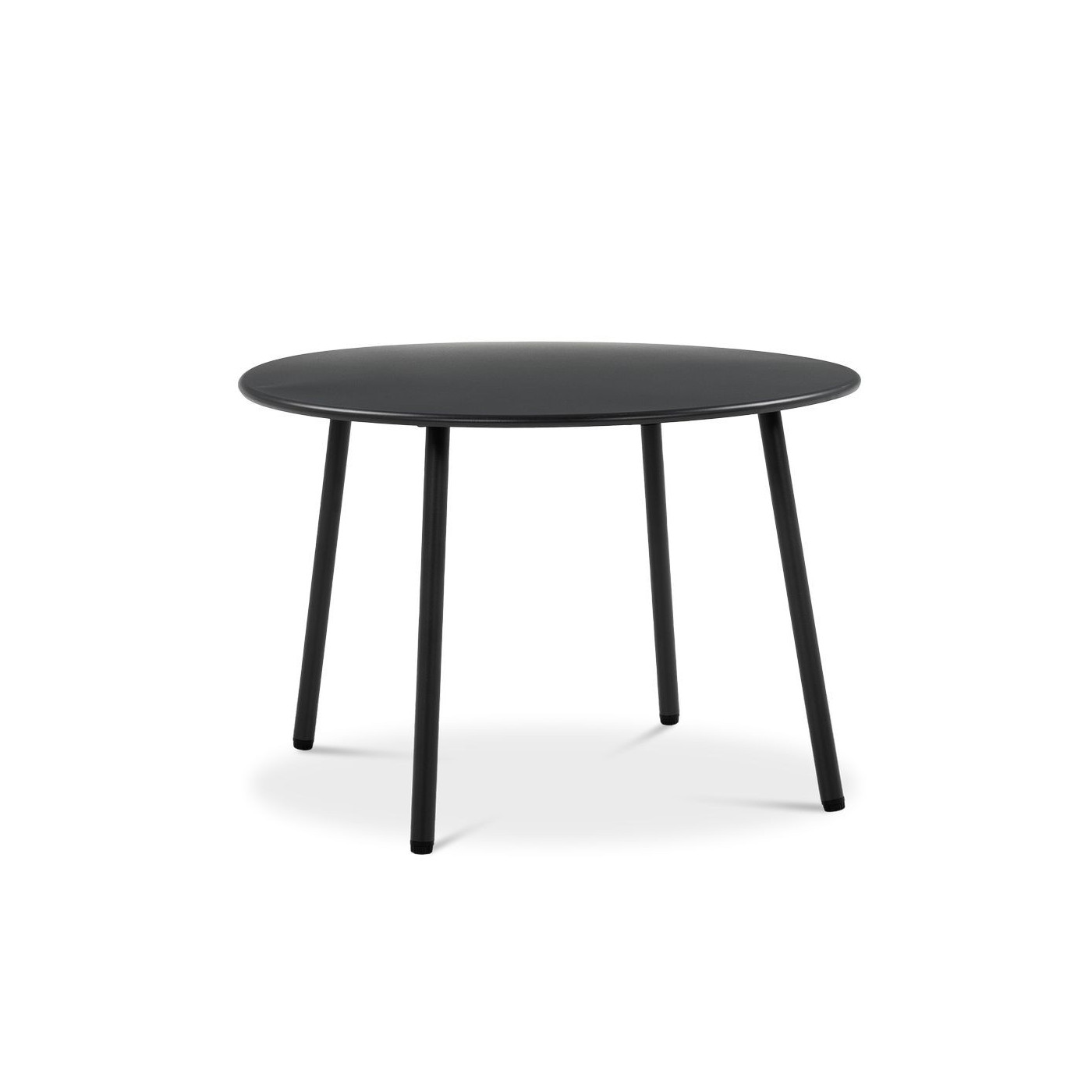 czarny stolik kawowy z zestawu forte caffe