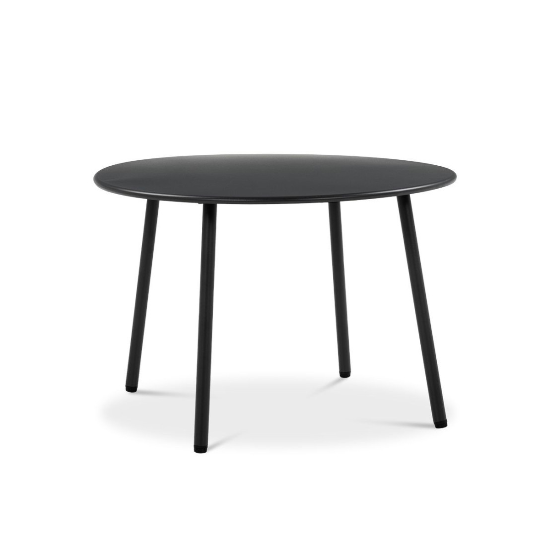 czarny stolik kawowy z zestawu forte caffe