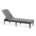 JAIPUR DECK CHAIR GRAPHITE + CUSHION