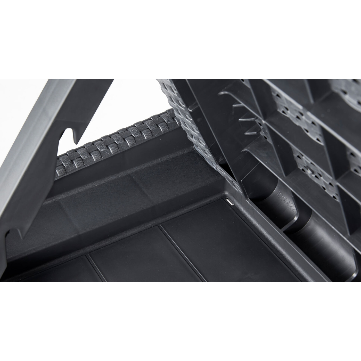 JAIPUR DECK CHAIR GRAPHITE + CUSHION