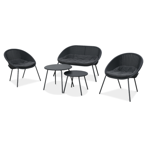 Zestaw ogrodowy AMBER CAFFE Graphite