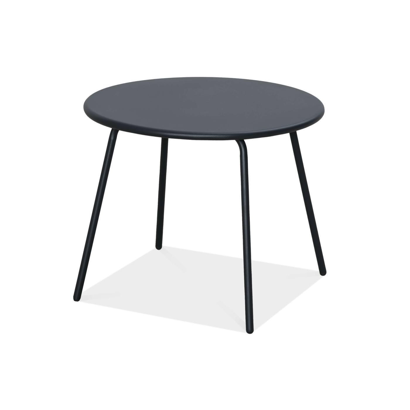 Większy stolik kawowy z zestawu AMBER CAFFE Graphite