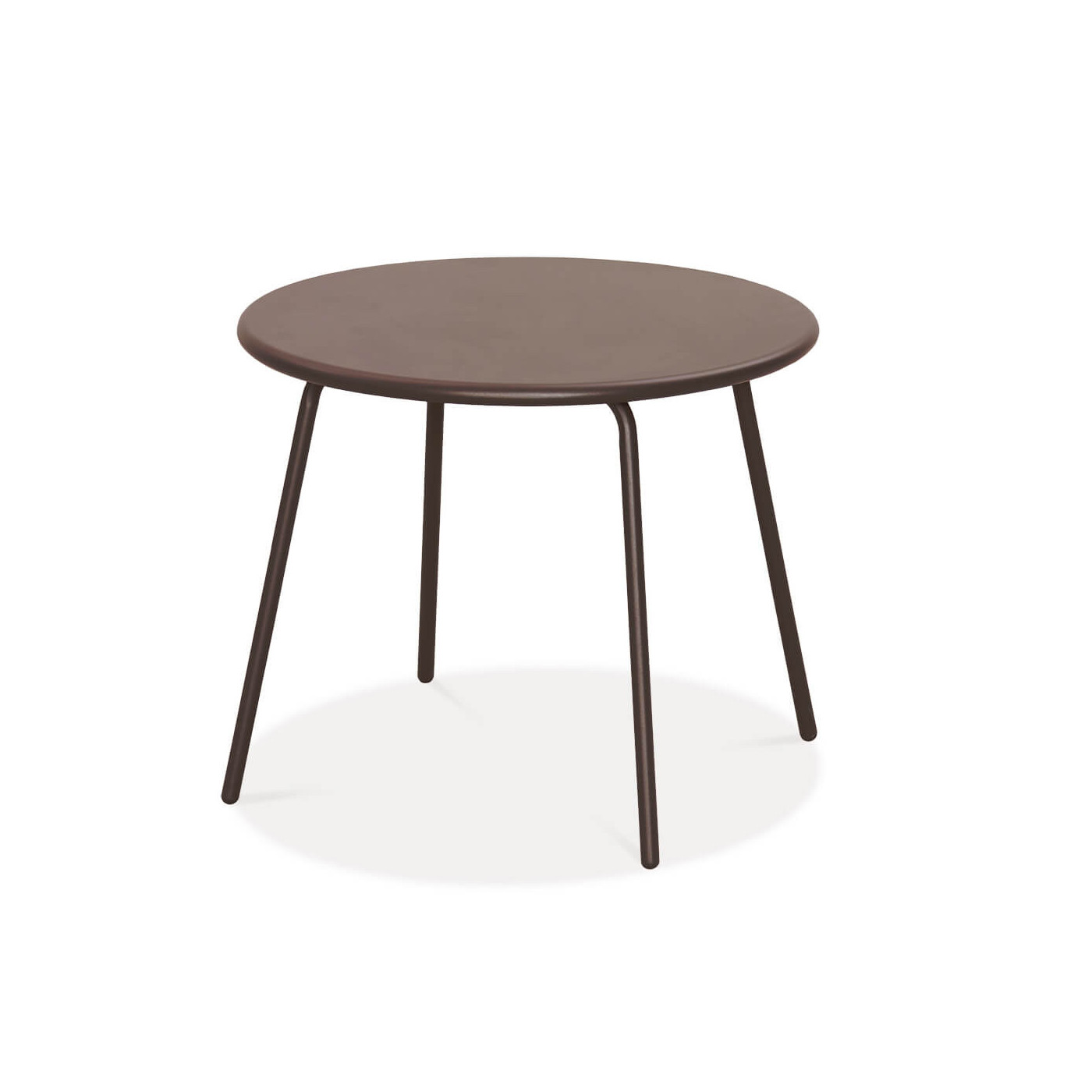 Większy stolik kawowy z zestawu AMBER CAFFE brown