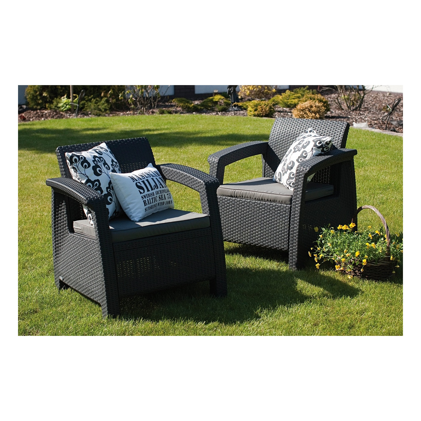 CORFU DUO ZESTAW GRAPHITE