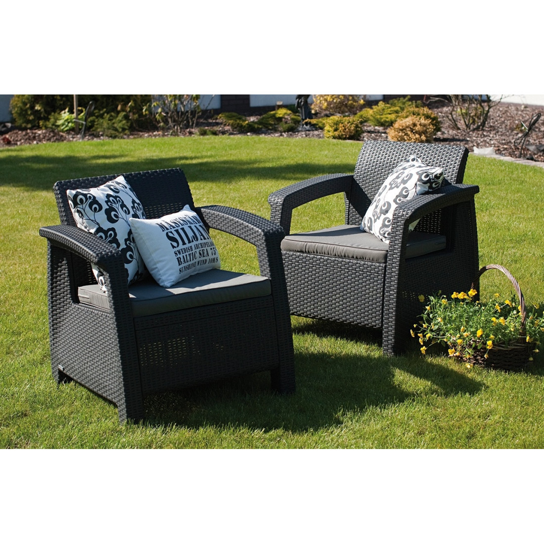 CORFU DUO ZESTAW GRAPHITE