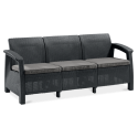 CORFU LOVE SEAT MAX SOFA GRAPHITE