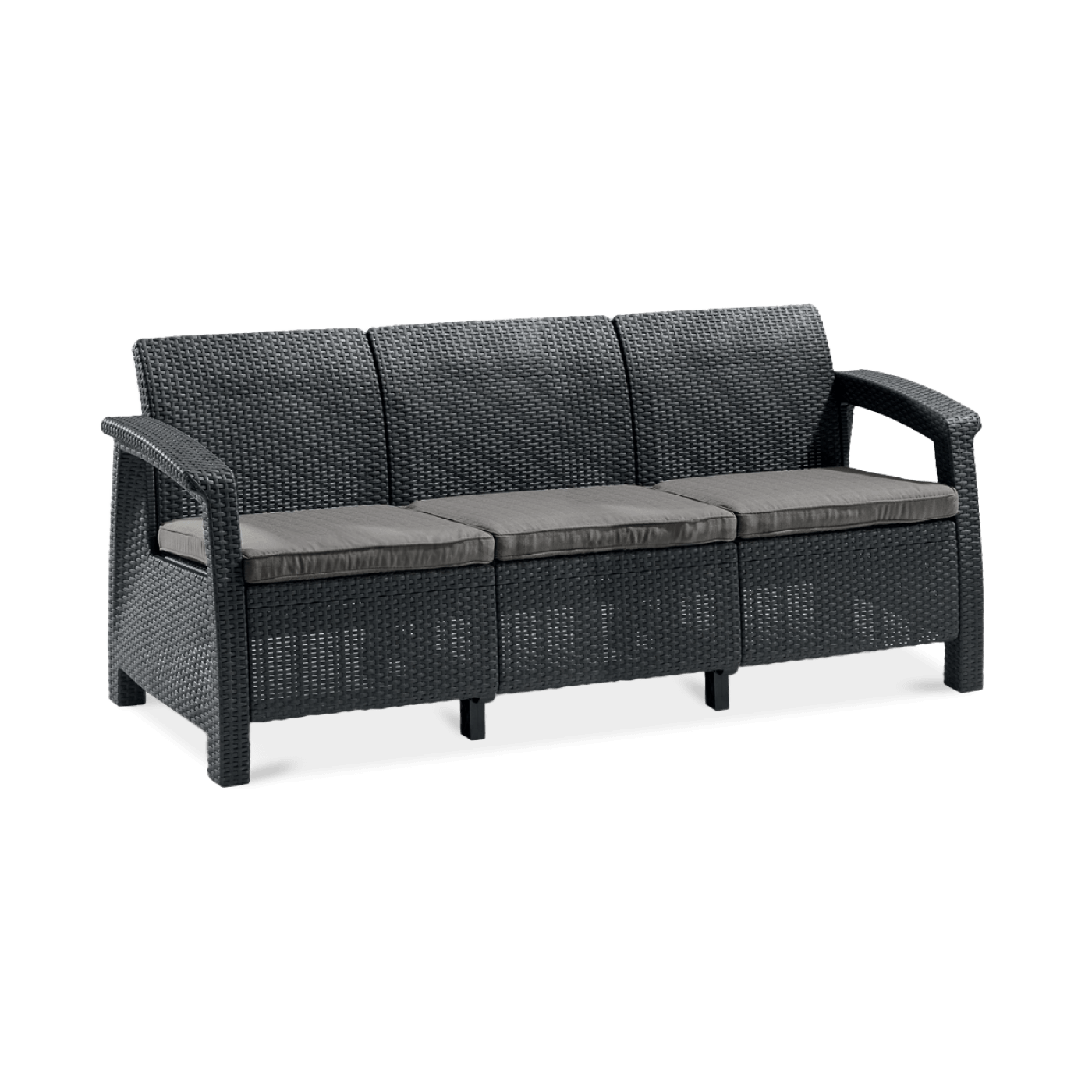 CORFU LOVE SEAT MAX SOFA GRAPHITE