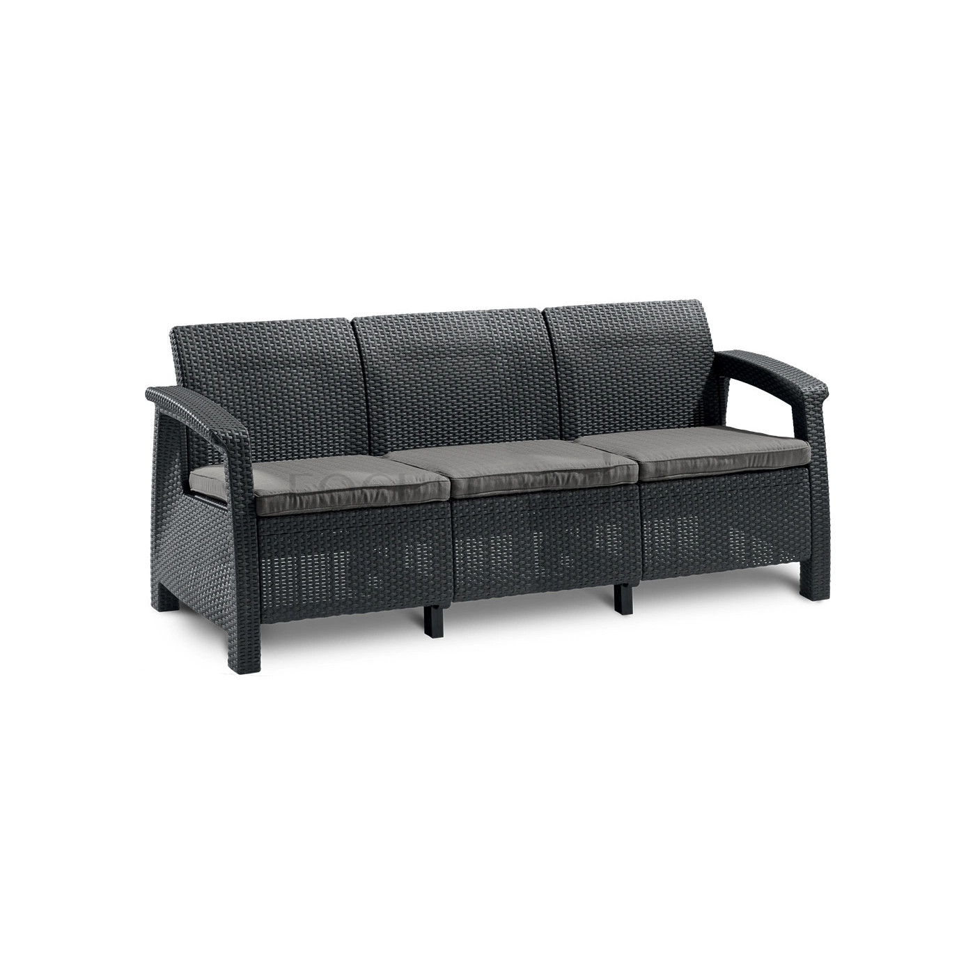 CORFU LOVE SEAT MAX SOFA GRAPHITE