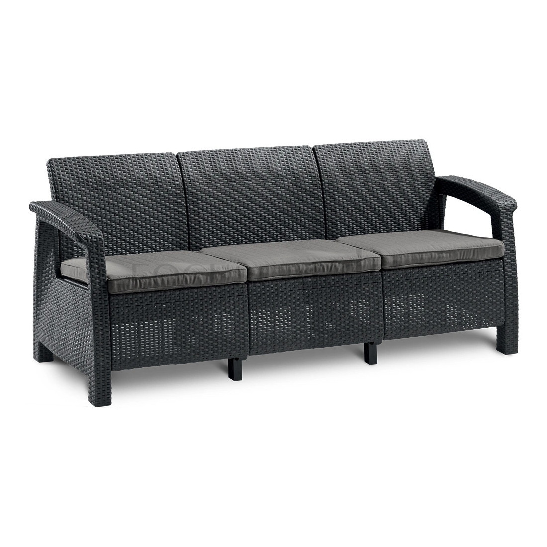 CORFU LOVE SEAT MAX SOFA GRAPHITE