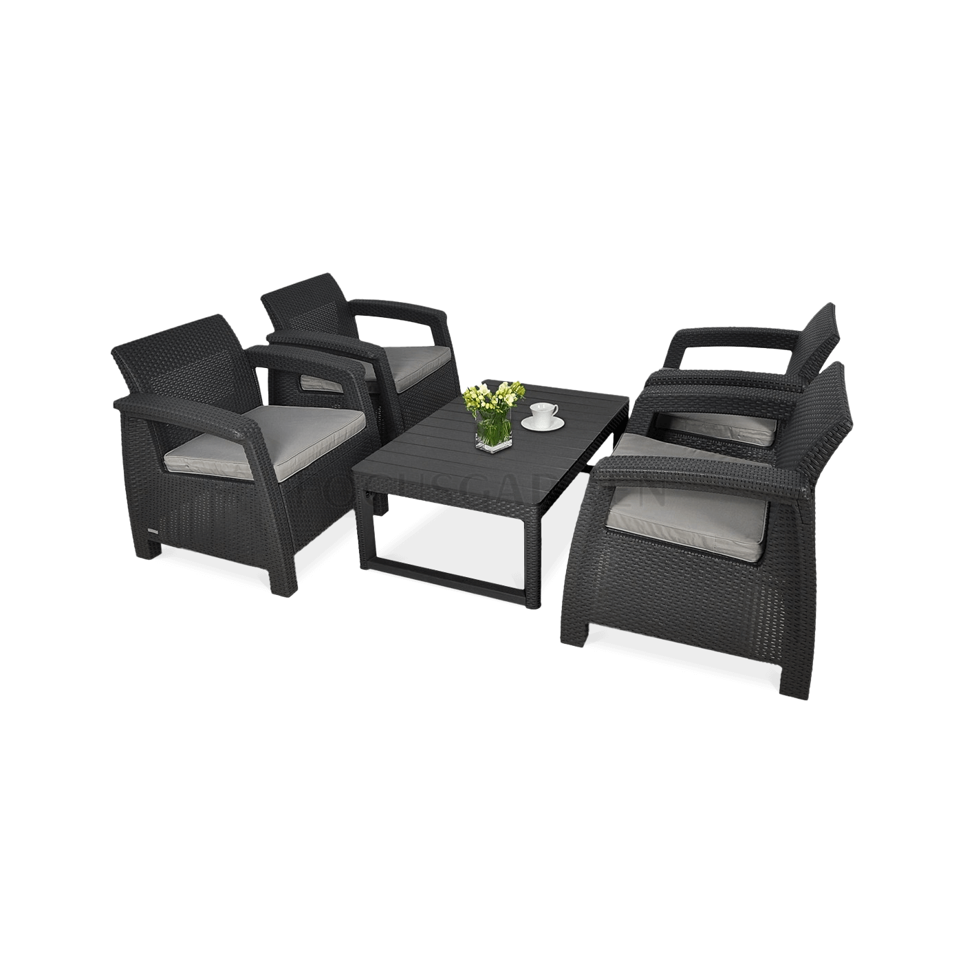 CORFU QUATTRO/LYON GRAPHITE SET