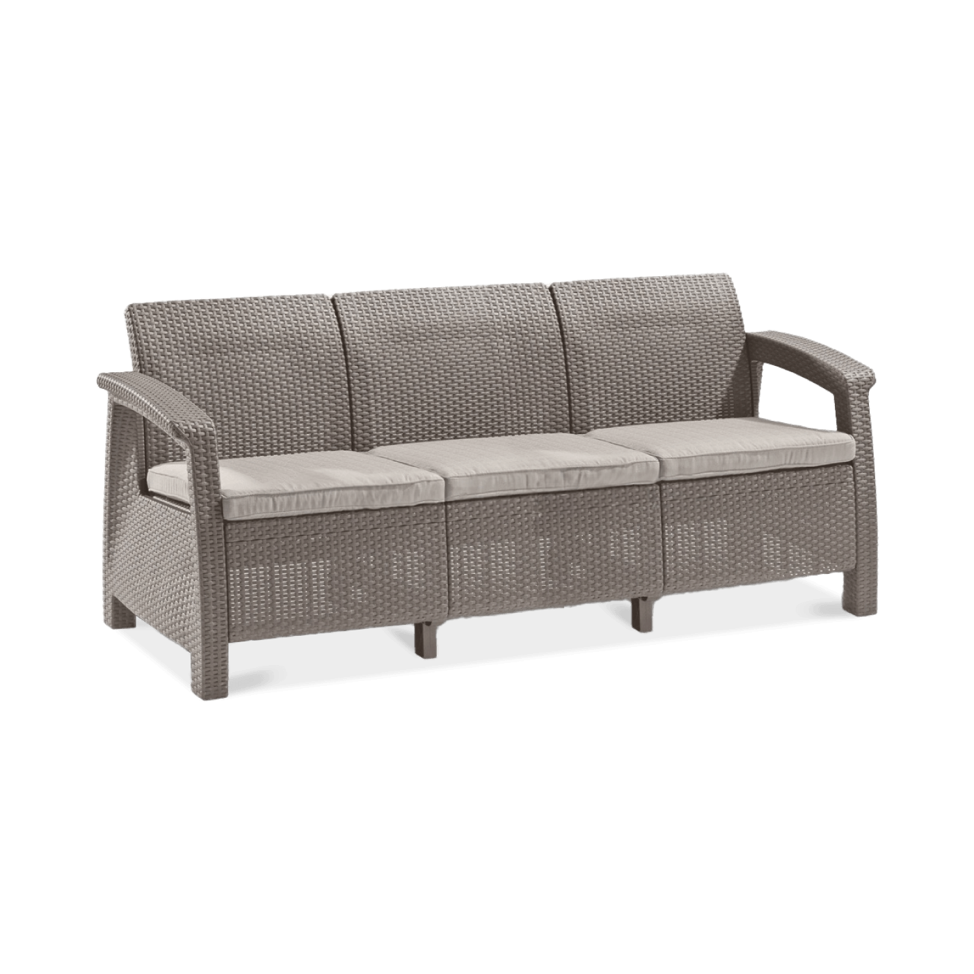 CORFU LOVE SEAT MAX SOFA CAPPUCCINO